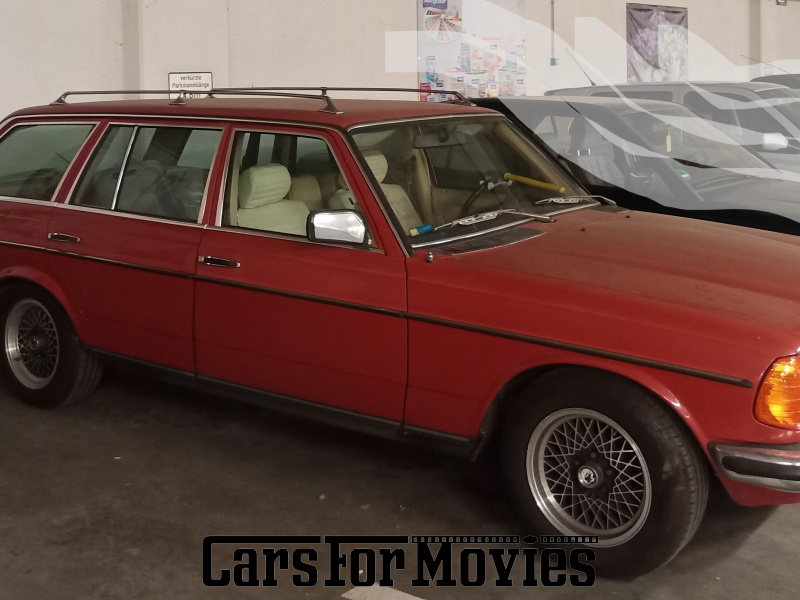 CarsForMovies | Mercedes Benz 230 TE 1982 Deutschland Orange Beige Zivilfahrzeug Kombi Berlin 6891 Dachgepäckträger